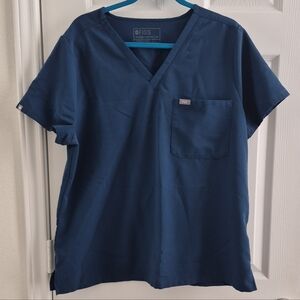 Figs XXL Deep Reef Catarina Scrub Top